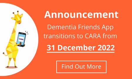 Dementia Friends App moves to Cara