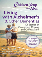 Book Cover of Living with Alzheimer's and Other Forms of Dementia: 101 Stories of Caregiving, Coping, and Compassion